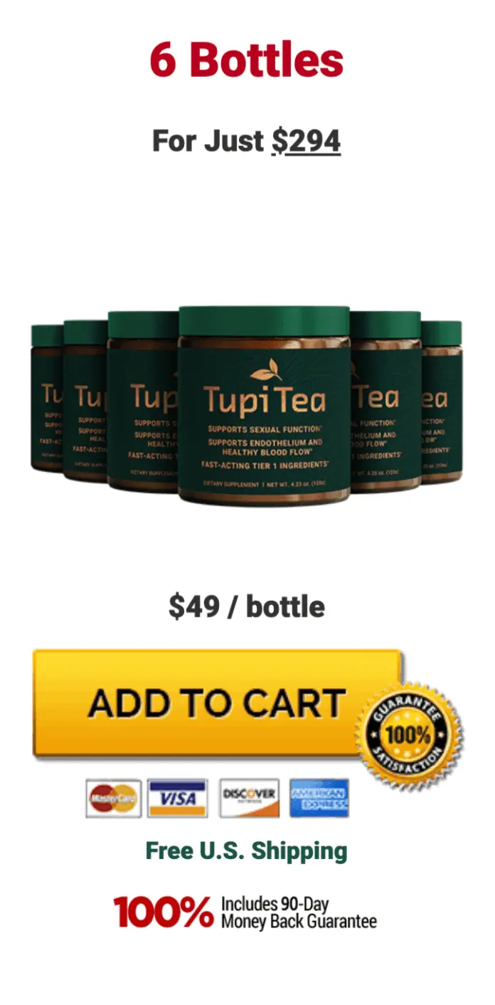 tupi tea order